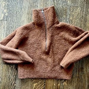 Aritzia wool high neck sweater